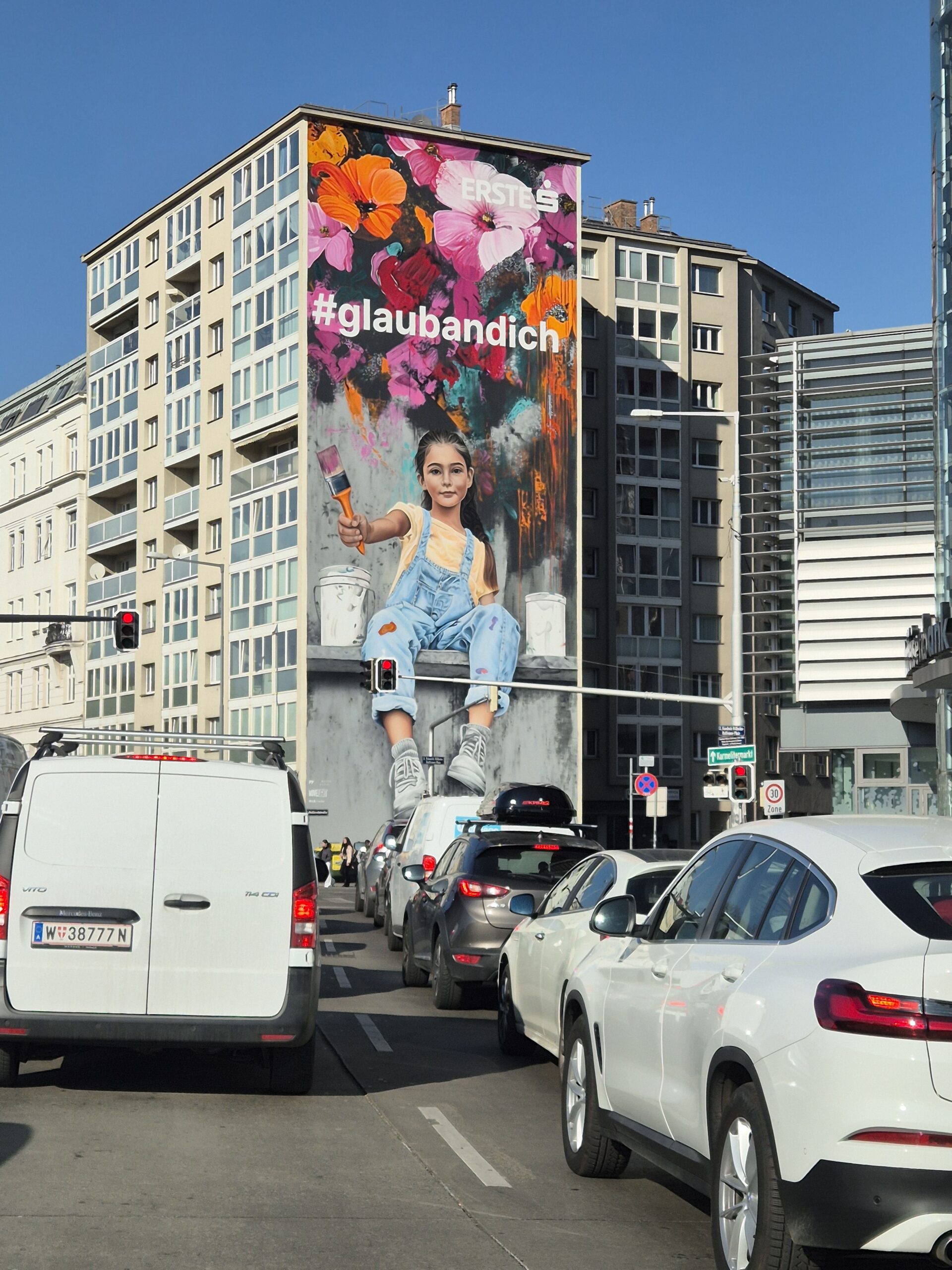 Mutige Werbung